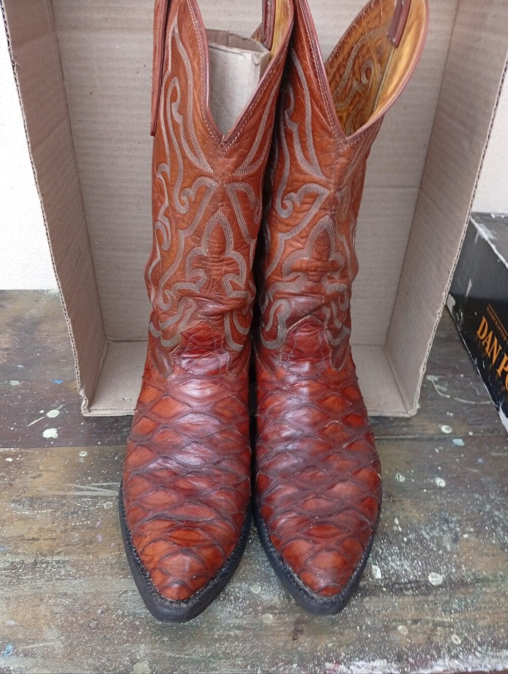 Pre Ban Nocona Anteater Boots